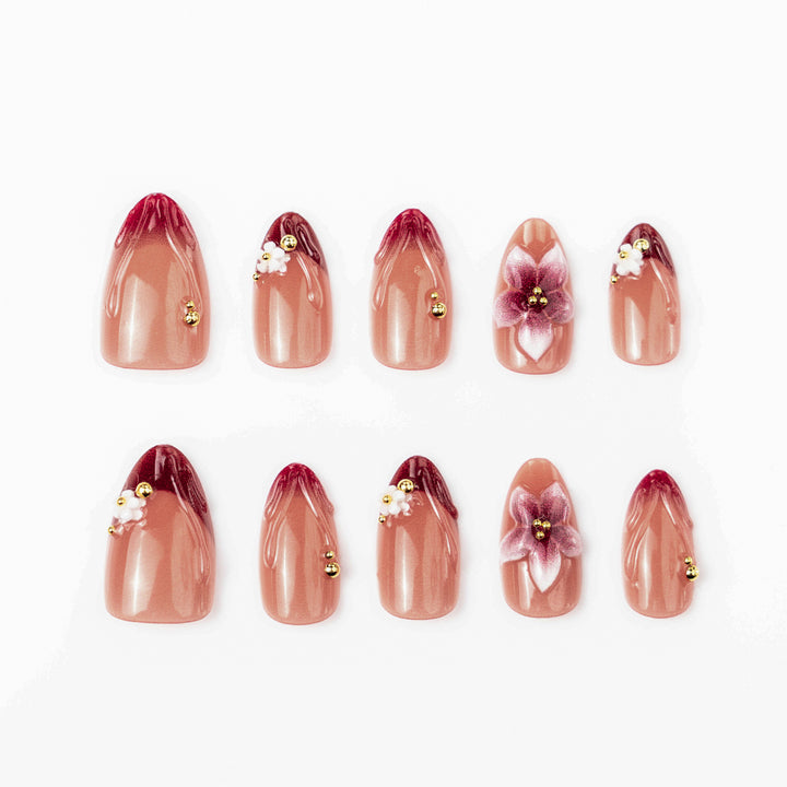 Artistic 3D Nail Tips Bowlift