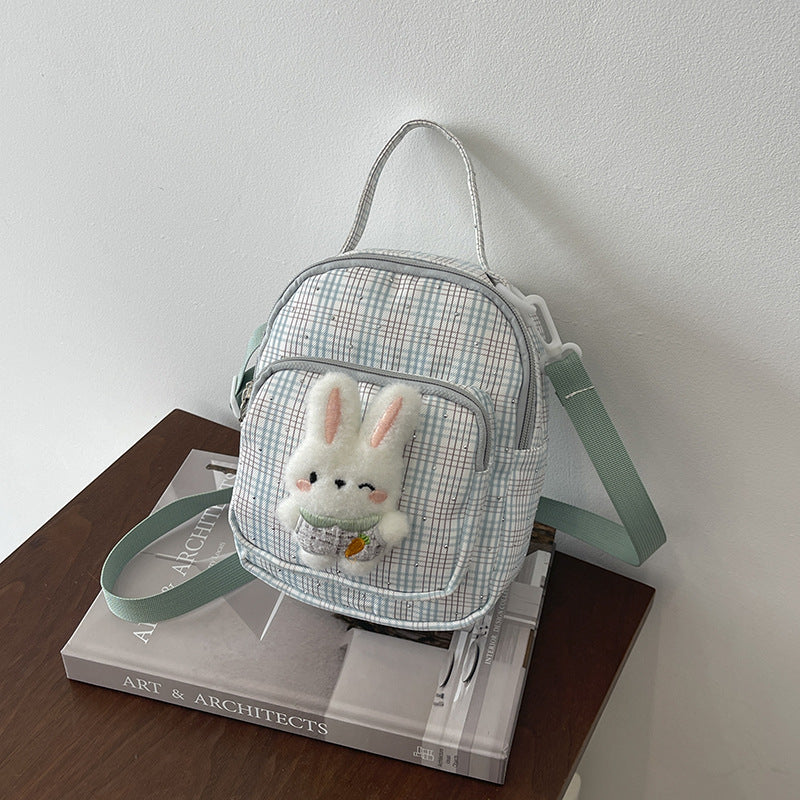 Cute Plush Animal-Themed Mini Backpack