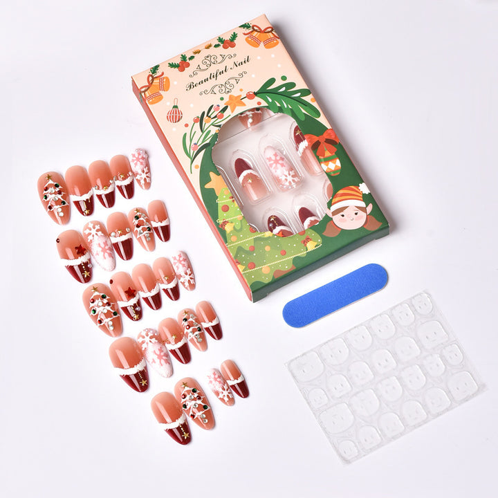 Festive Artificial Nail Collection Bowlift
