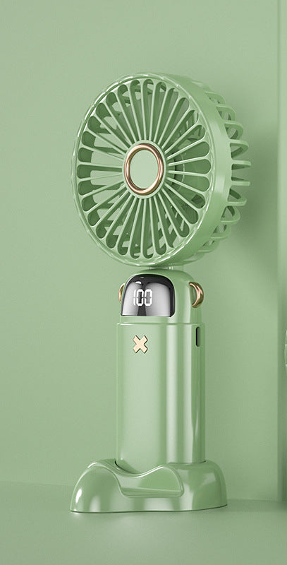 Unisex Portable Rechargeable Handheld Fan Bowlift