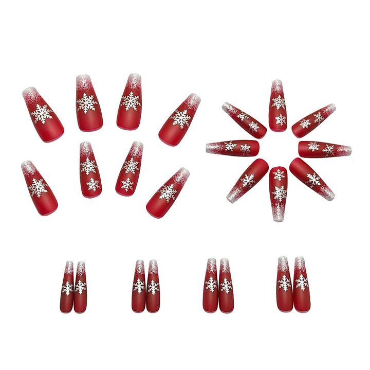Creative Winter Nail Design Set Bowlift