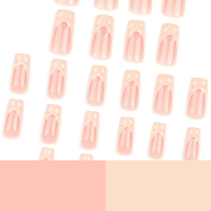 Artful Nail Extensions with Elegant Leaf Designs Bowlift