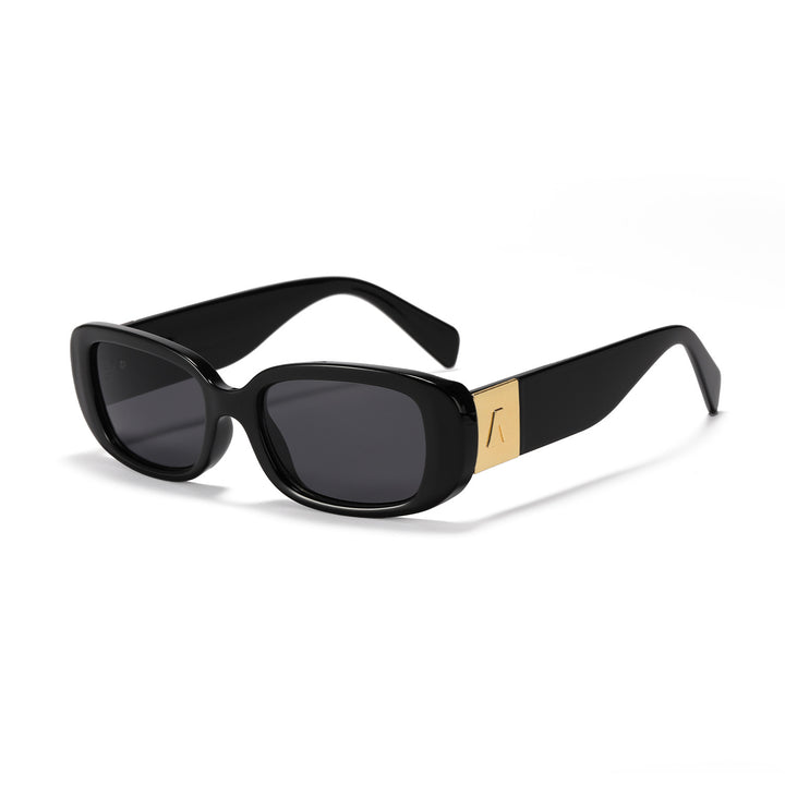 Ladies stylish square sunglasses with modern plastic frame Bowlift