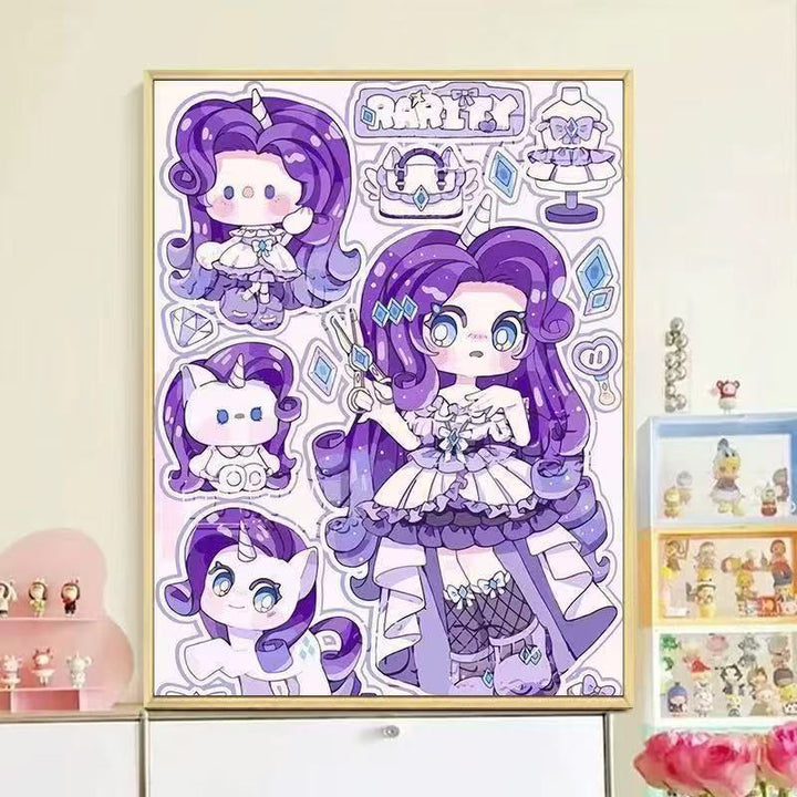 Cute Fantasy Character Wall Art Bowlift