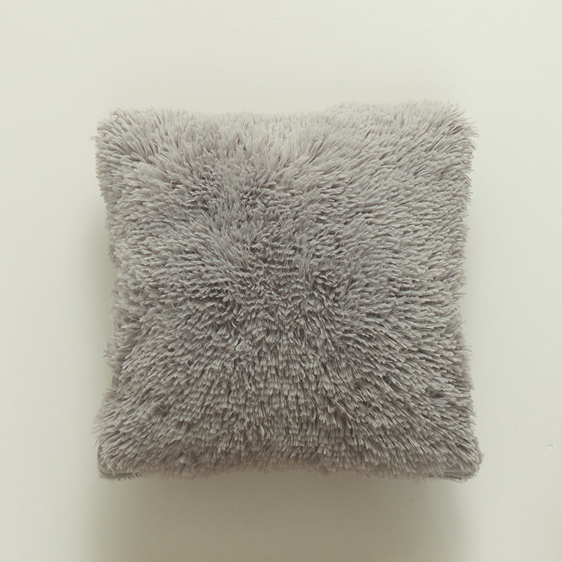 Plush Soft Texture Decorative Cushion