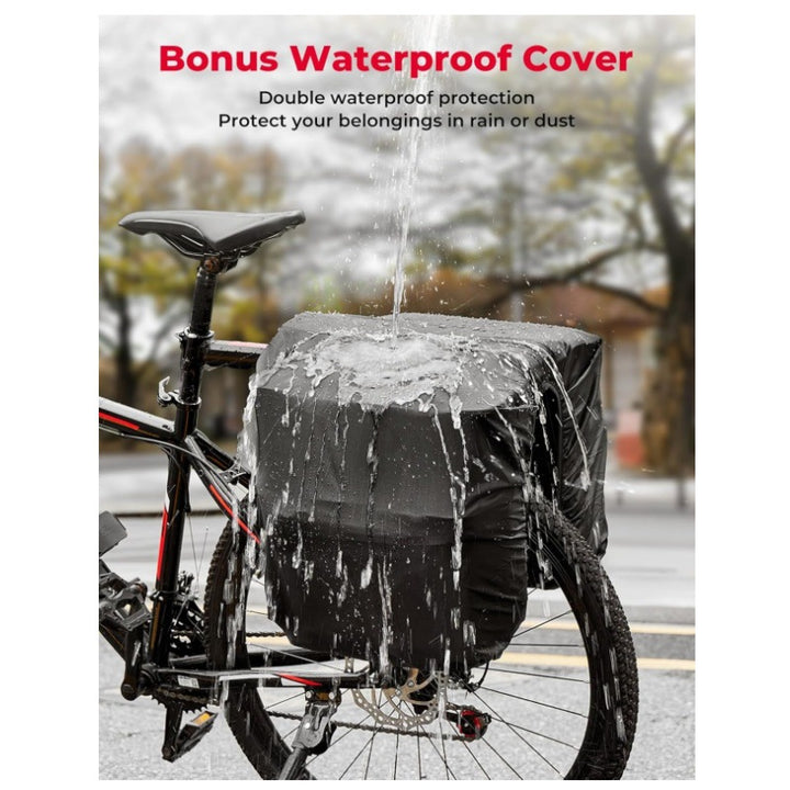 Bicycle bag with multiple attachment and insulated inner pocket Bowlift