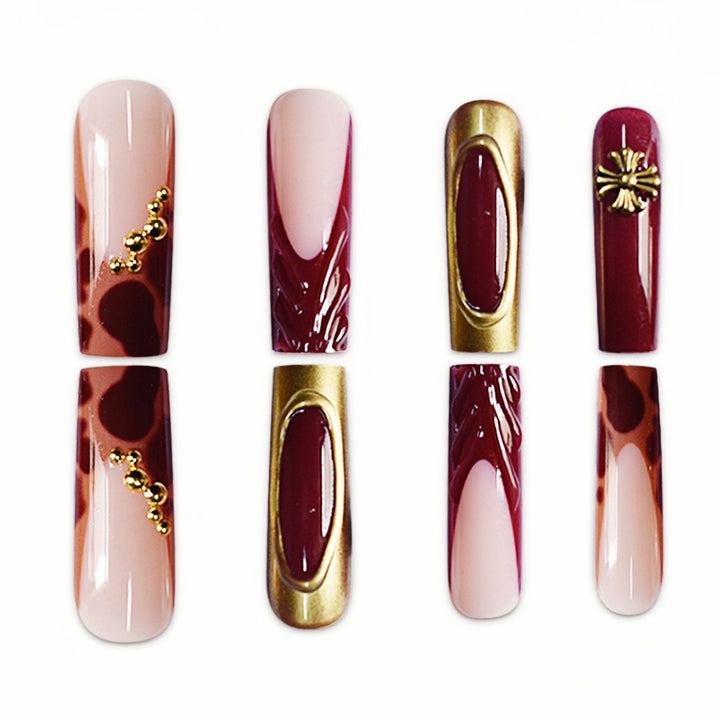 Decorative Long Nail Art Extensions Bowlift