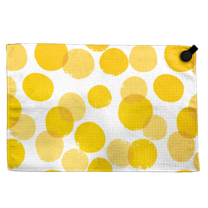 Towel with modern circular pattern Bowlift