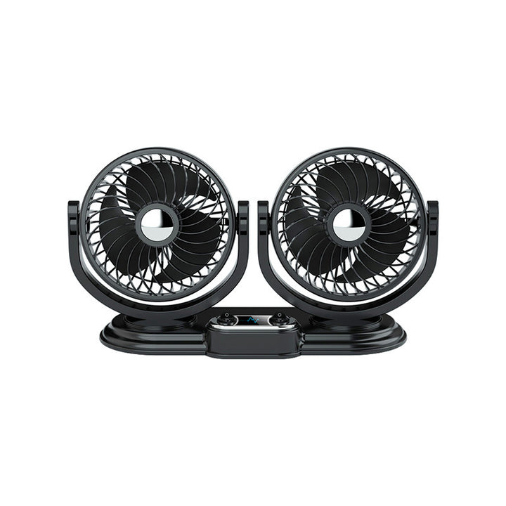 Unisex double fan for the car Bowlift