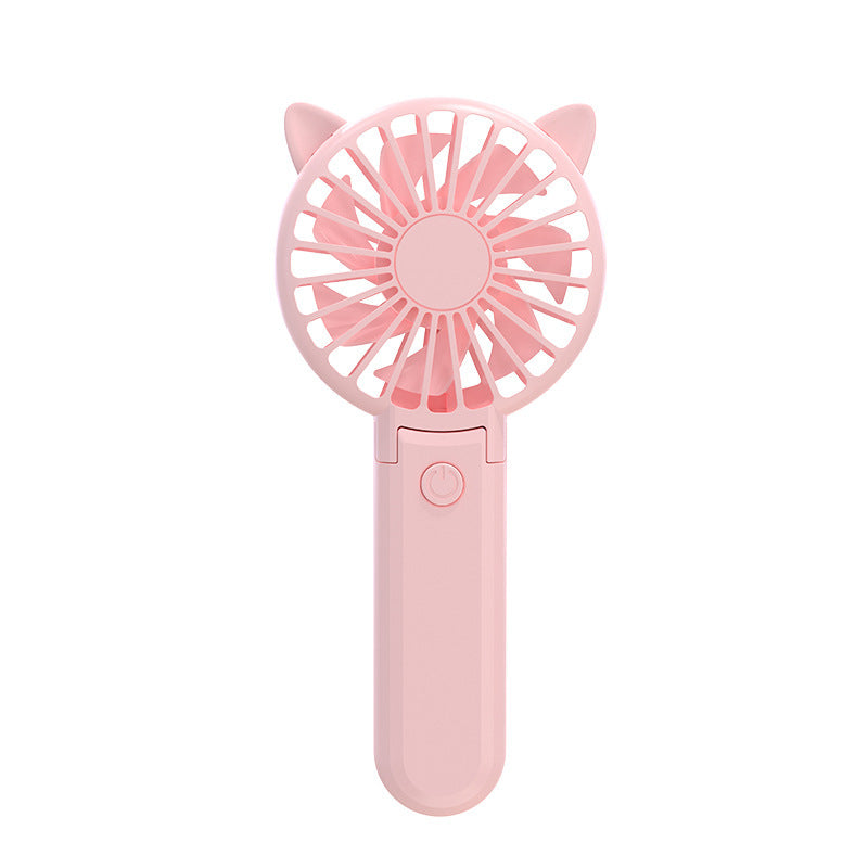 Portable Cat-Ear Handheld Fan Bowlift