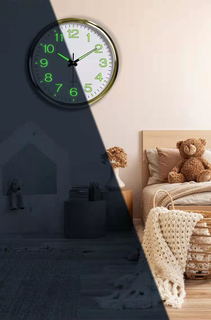 BowLift | SilentLume - LED Wall Clock