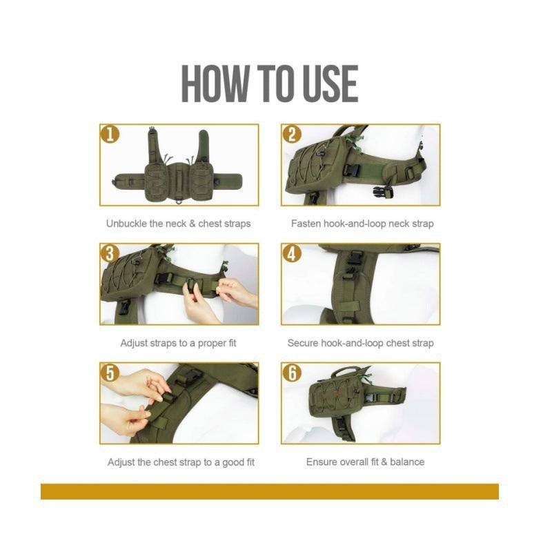 Tactical Shoulder Bag Bowlift