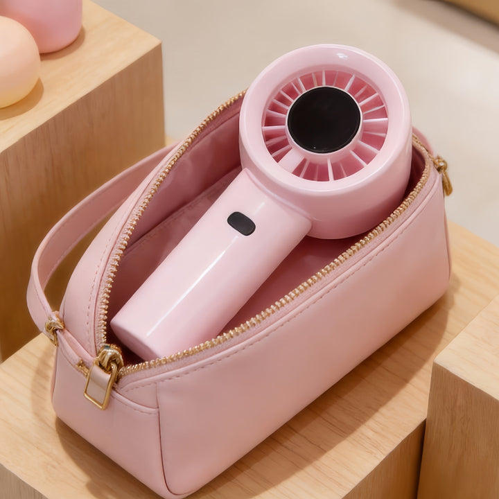 Women Portable Mini Fan with USB Charging Function Bowlift