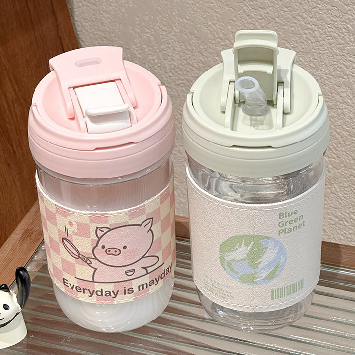 Ladies Reusable Water Bottle with Innovative Safety Closure Bowlift