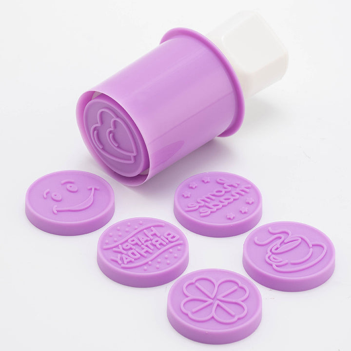 Funnier silicone cookie stamp with animal motifs Bowlift