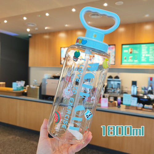 Ladies Creative Motivational Water Bottle Bowlift