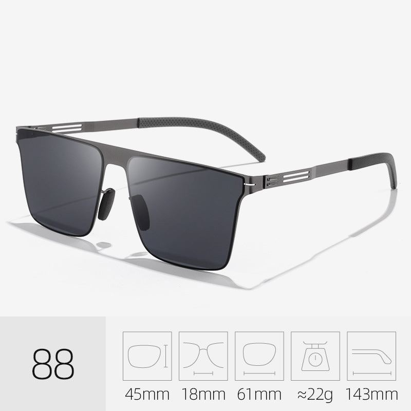 Modern Square Frame Sunglasses Bowlift