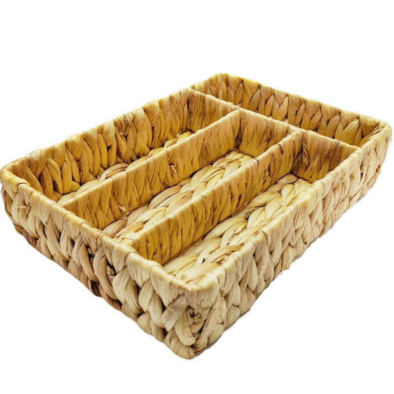 Rectangular Woven Storage Tray Bowlift