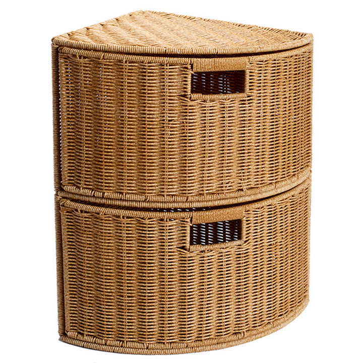 Corner Woven Storage Shelf Bowlift