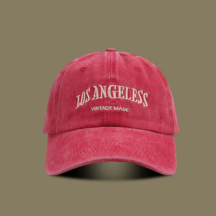 Men's Vintage-Inspired Distressed Baseball Cap Bowlift