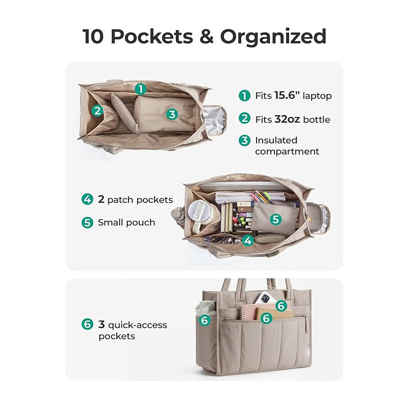 Practical cooler bag with removable organizer Bowlift