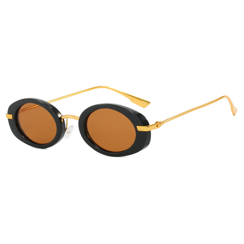 Ladies fashionable sunglasses in elegant oval design Bowlift