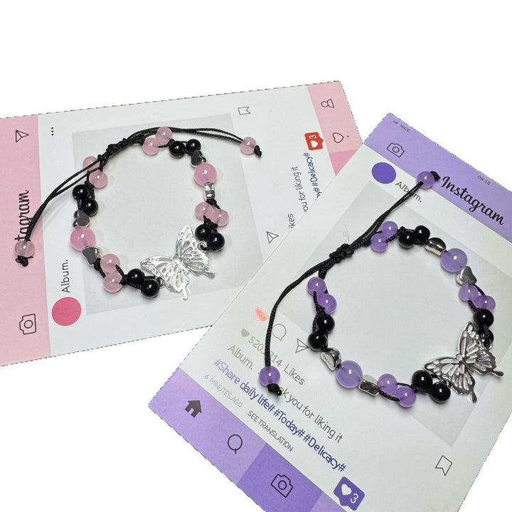 Butterfly Charm Adjustable Bracelet Bowlift