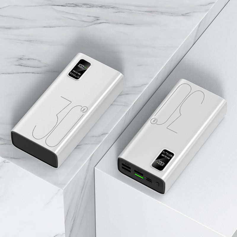 High-performance power bank with smart LCD display and two USB ports Bowlift