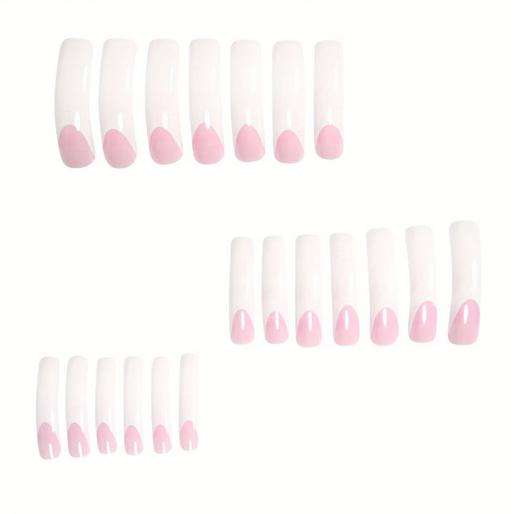 Elegant Stiletto Press-On Nail Extensions Bowlift