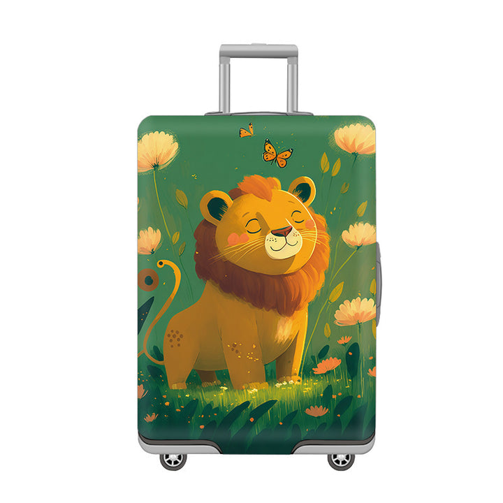 Women’s Hard Shell Suitcase with Cheerful Cat Design Bowlift