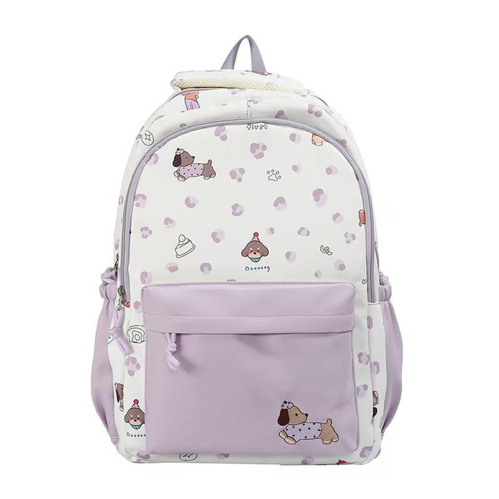 Backpack with Creative Animal Motif and Comprehensive Compartments Bowlift