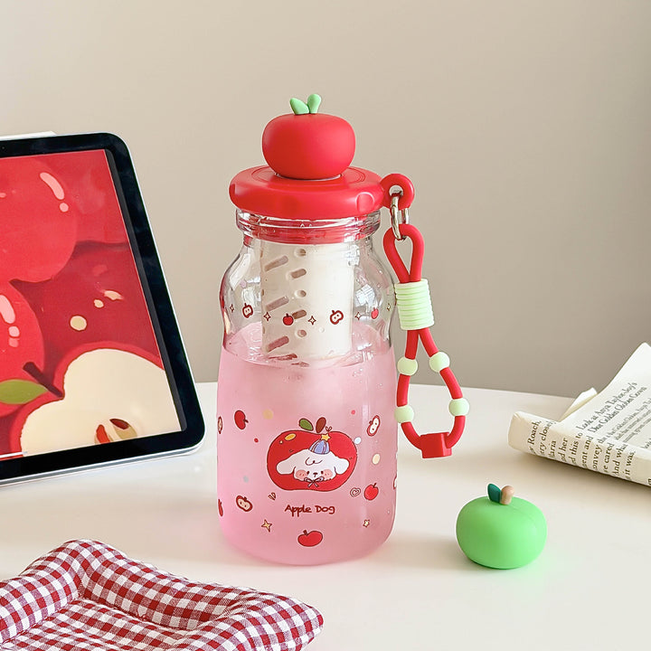 Women's creative drinking bottle with fruit motif Bowlift