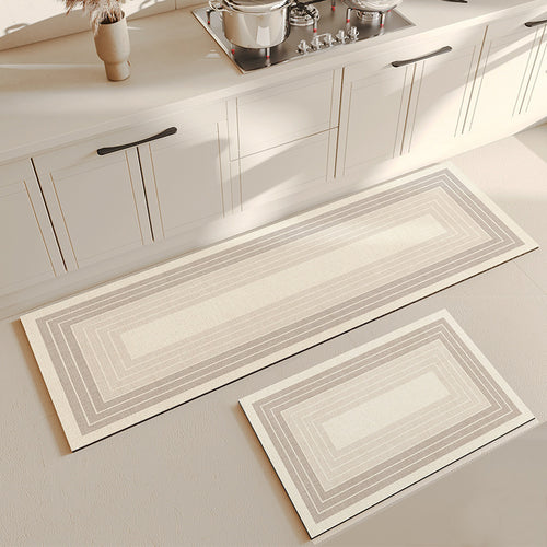 Stylish Geometric Kitchen Runner Mat