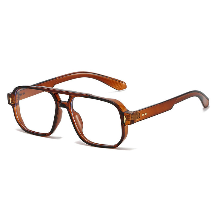 Oversized Geometric Sunglasses with Enhanced UV Protection Bowlift