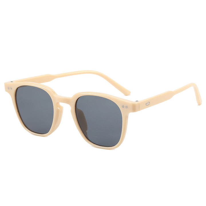 Women's fashionable square sunglasses with shiny frame Bowlift