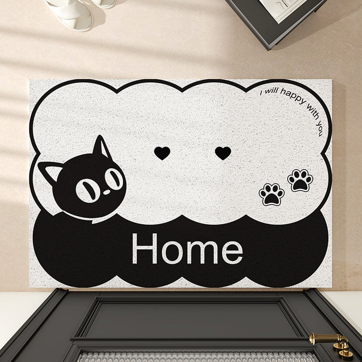 Cartoon-Themed Decorative Door Mat