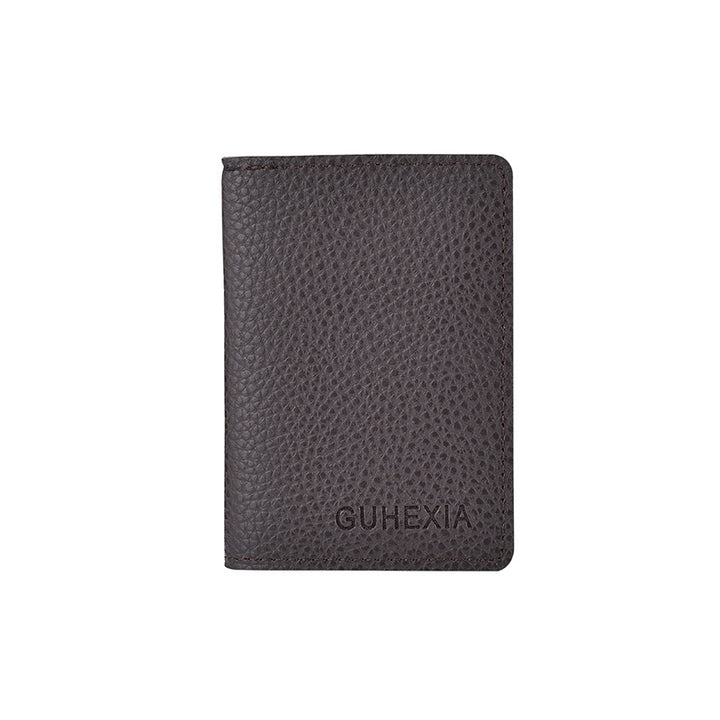 Textured Leather Cardholder Bowlift