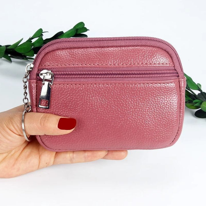 Compact Zippered Cardholder Bowlift