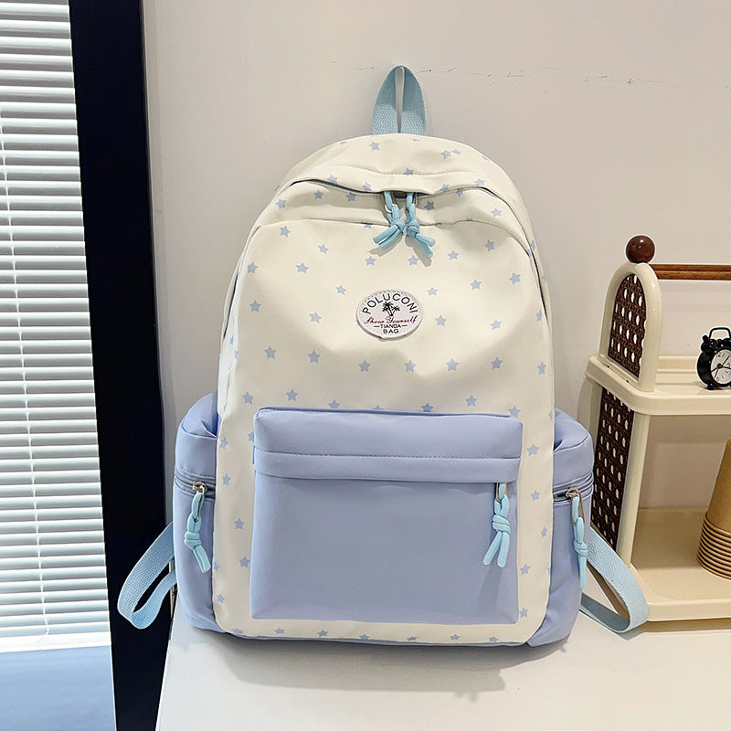 Star Patterned Backpack
