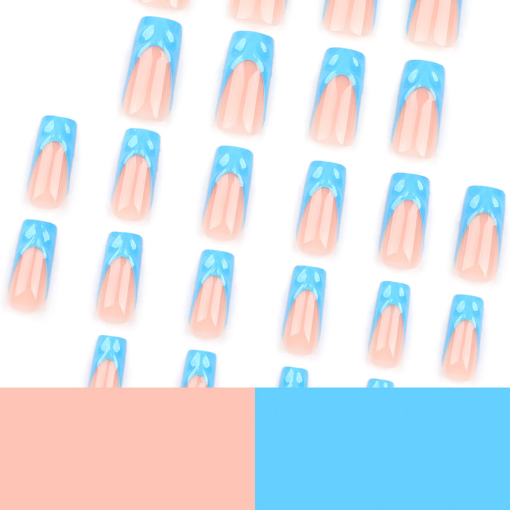 Artistic gel nails with modern design Bowlift