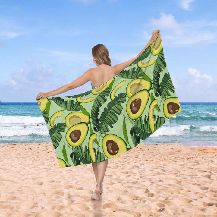 Beach blanket in exclusive mosaic design Bowlift
