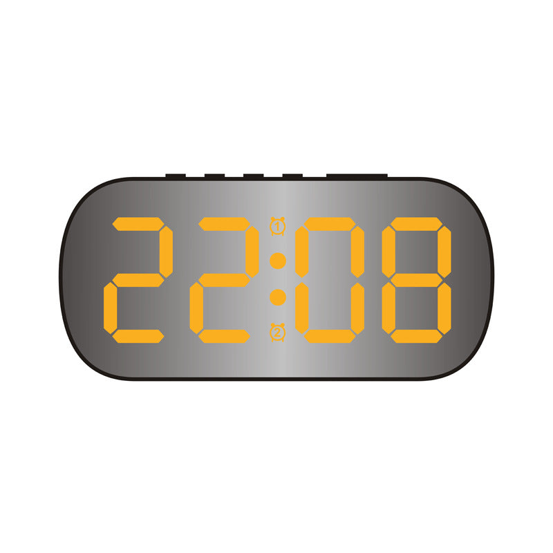 Digital LED Alarm Clock with Multifunctional Settings Bowlift