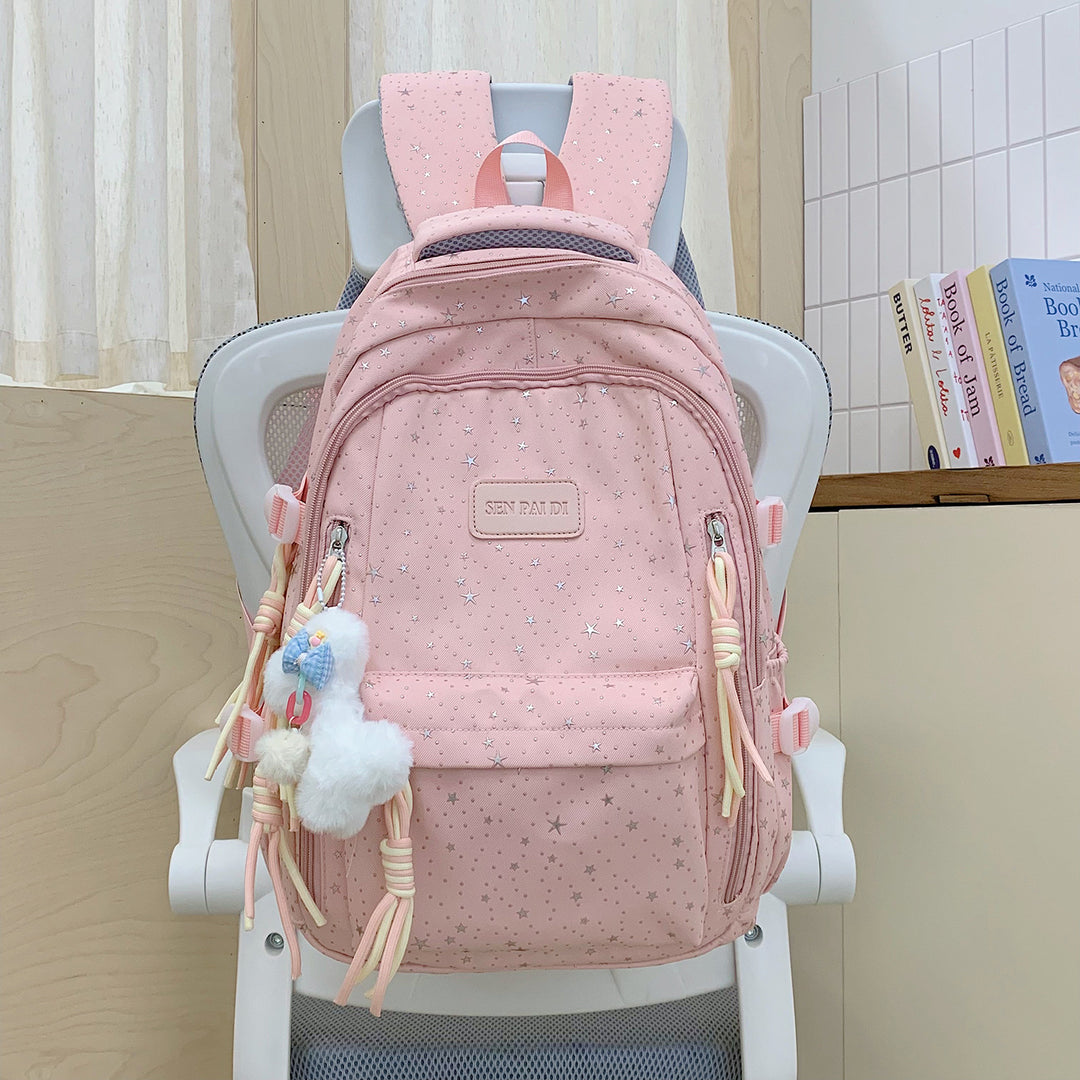 Starry Pattern Cute Backpack