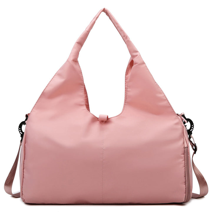 Sporty Weekend Bag With Ergonomic Carrying Handle And Versatile Compartment Setup Bowlift