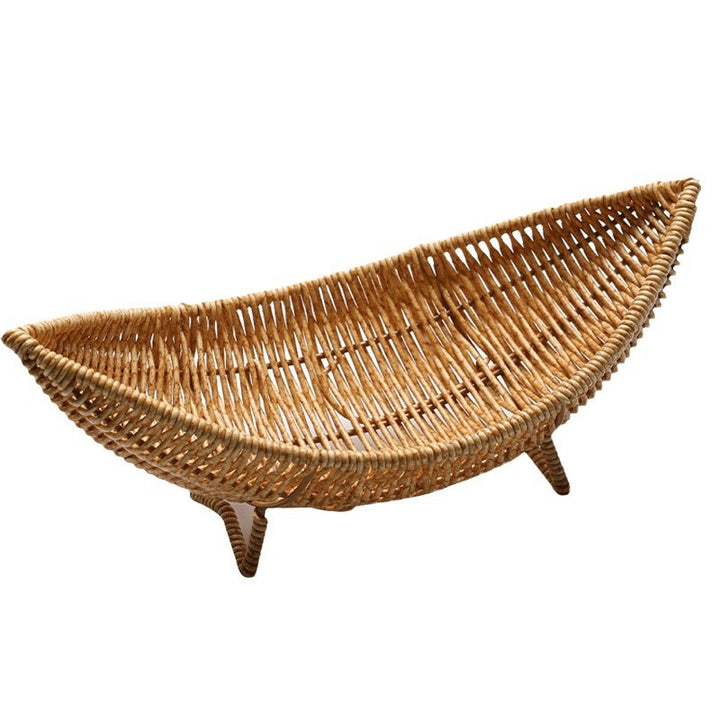 Unisex Unusual Rattan Fruit Bowl Bowlift
