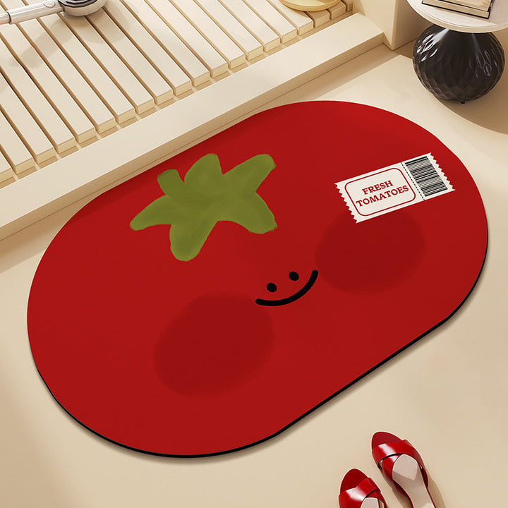 Playful Cloud-Shaped Bath Mat Bowlift