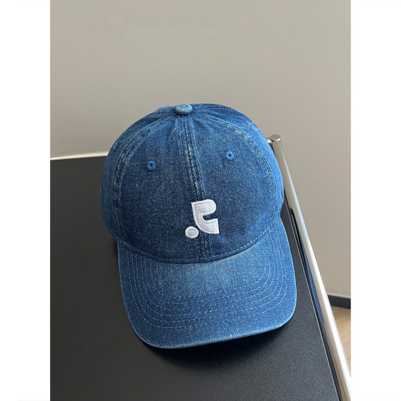 Women's Denim Adjustable Baseball Cap Bowlift