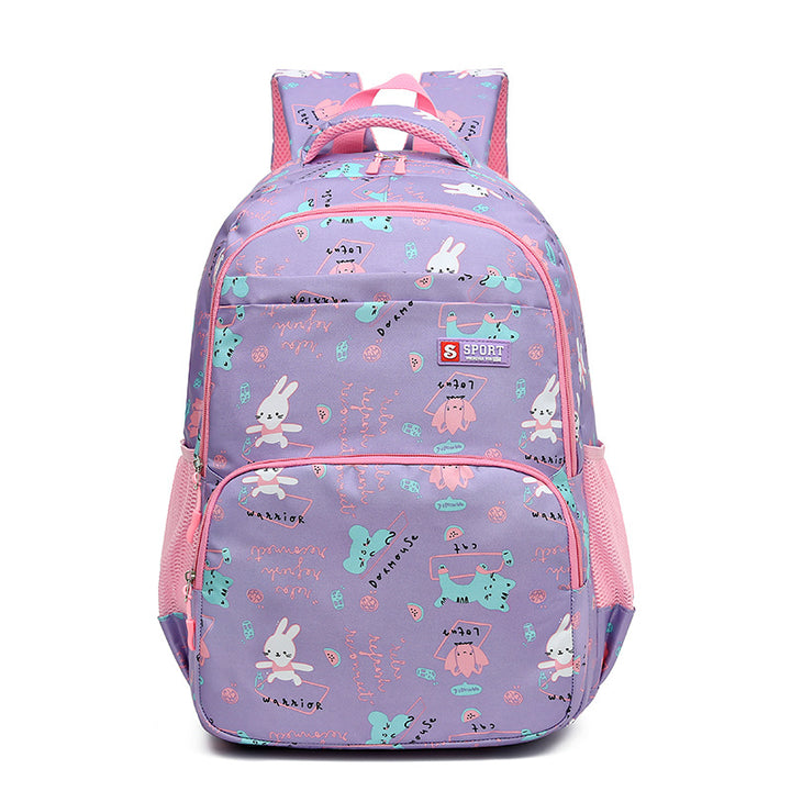 Playful Cartoon Animal-Themed Backpack