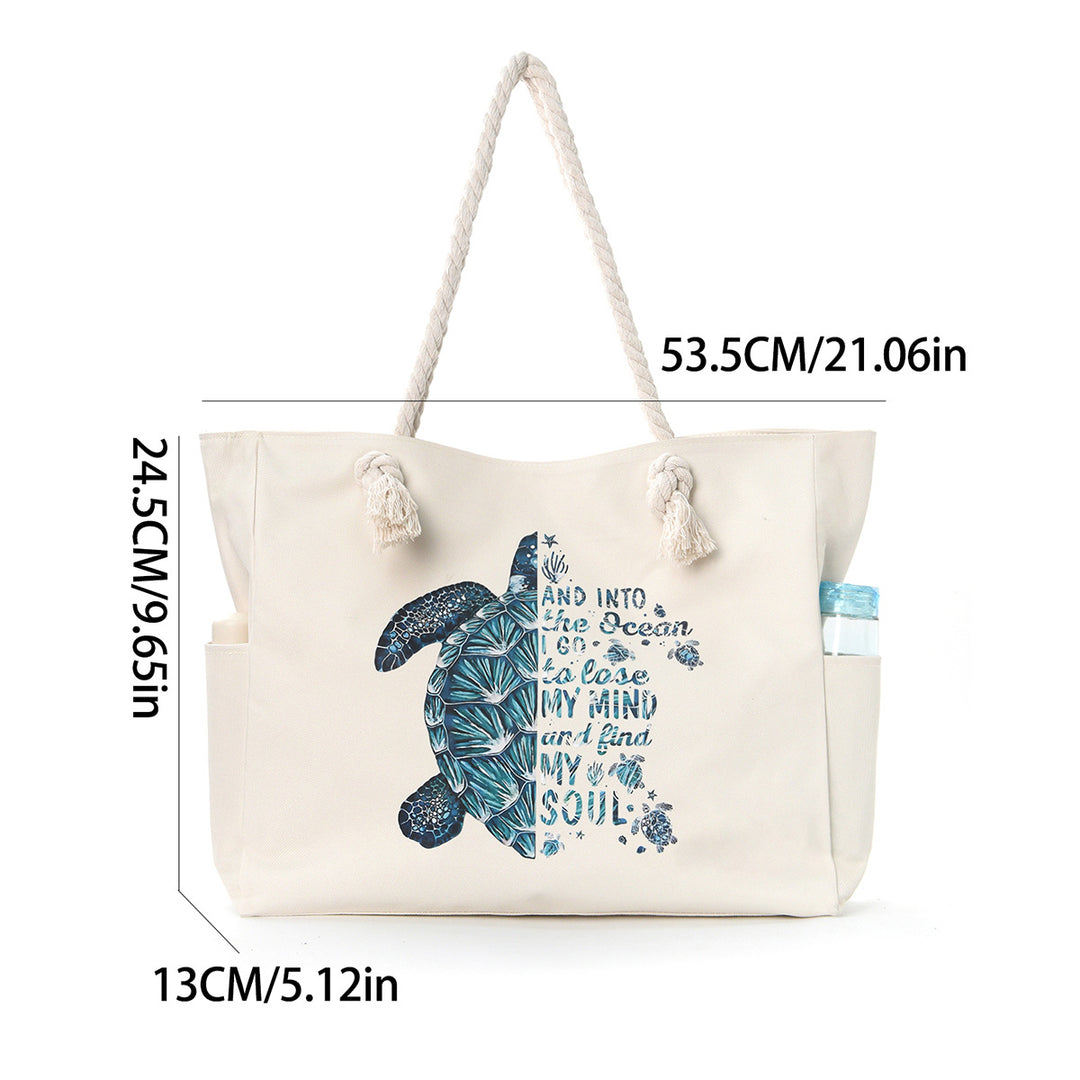 Beach bag with practical side pockets and robust design Bowlift