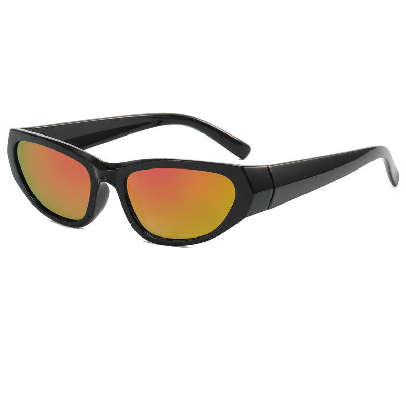 Ladies fashionable sunglasses with mirrored lenses Bowlift